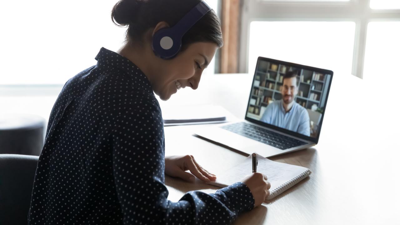 Image: remote student