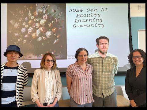 Image: GenAI faculty learning community cohort