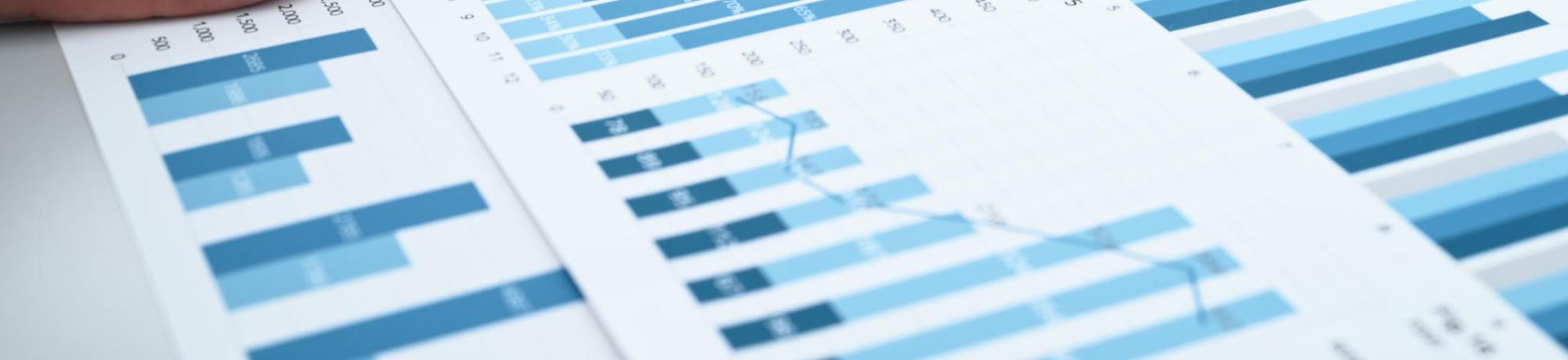 Image: charts of data